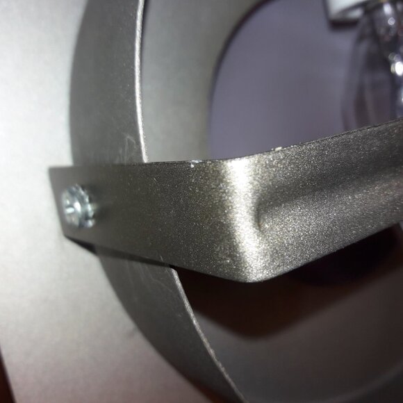 Rare Vintage IKEA Red Heart Wall Lamp Glass Metal Romance 90s Discontinued Light - Picture 9 of 10